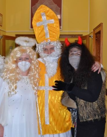 Mikuláš přece jen přišel….