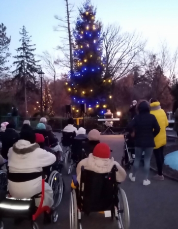 Rozsvěcení vánočního stromku